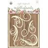 Light chipboard embellishments Always and forever 01, 4x6", 5pcs