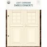 Light chipboard album base Door, 6x8"