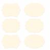 Light chipboard embellishments set for Collection Tags 04, 6x6"