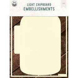 Light chipboard album base - refill Jar, 6x8", 3pcs