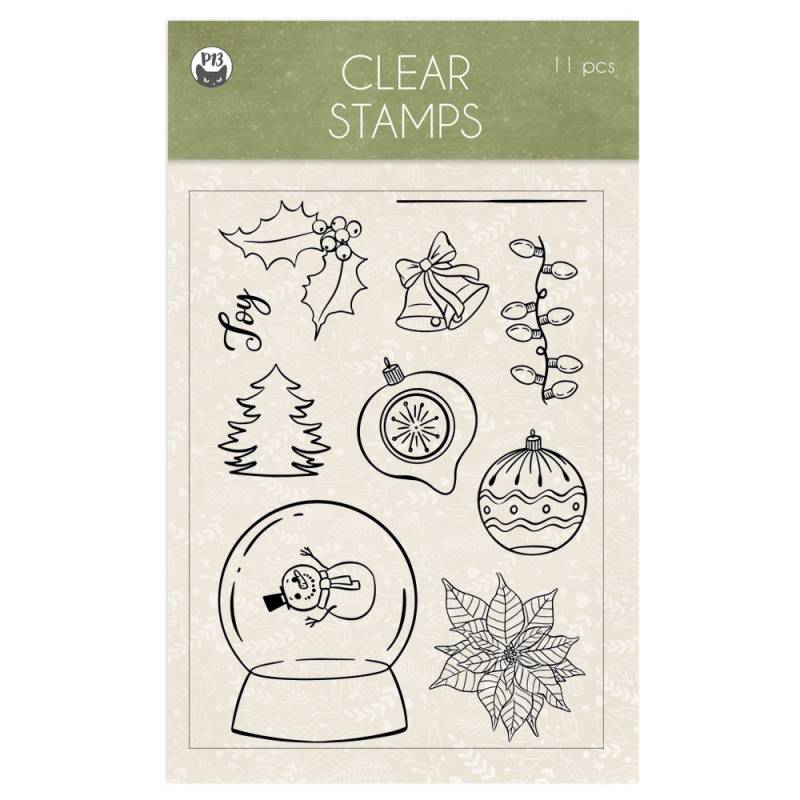 Clear stamp set Cosy Winter 01 A6, 11szt.