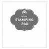 Maxi Stamping Pad - White, 12X12"