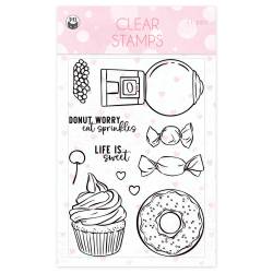 Clear stamp set Sugar and Spice 01 A6, 11pcs