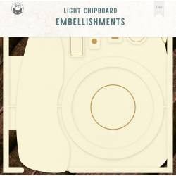 Light chipboard album base Photo, 12x12"