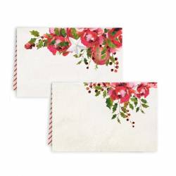 Place card set Rosy Cosy Christmas, 10 pcs.
