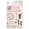 Clear stamp set Let your creativity bloom 01 A6, 10pcs