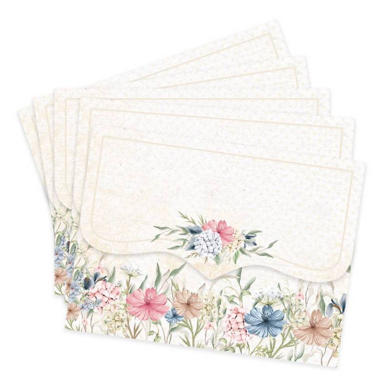 Set of mini envelopes Lady's Diary, 5pcs