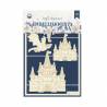 Light chipboard embellishments Once upon a time 01, 4x6", 5pcs