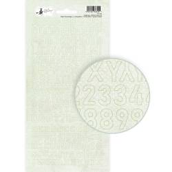 Alphabet sticker sheet Awakening 01, 10,5 x 23cm