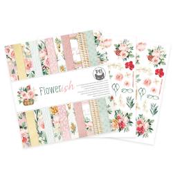 Paper pad Flowerish, 12x12"