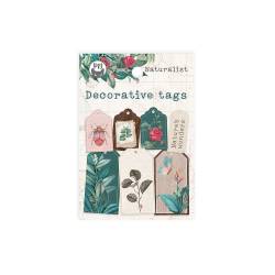 Decorative tags Naturalist 03, 7pcs