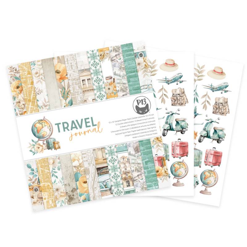 Paper pad Travel Journal, 12x12"